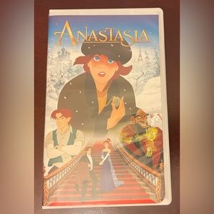 Anastasia animated film on VHS